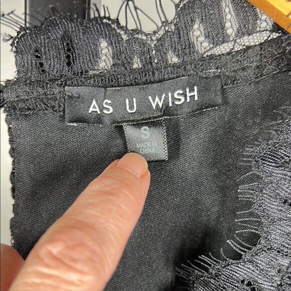 As U Wish Elegant Black Lace Dress - Picture 8 of 8